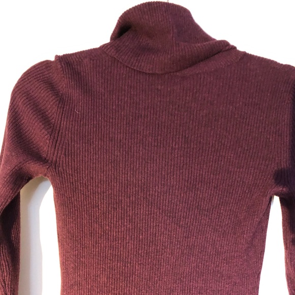 Gap ribbed turtleneck midi dress - Picture 5 of 11